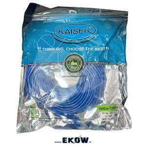 کابل شبکه kaiser متراژ 30 متر مدل CAT5E