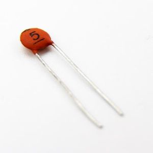 CERAMIC DISC CAPACITOR 5PF 50V