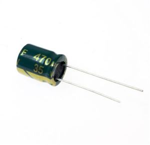 470UF 35V-10X13-105C-GREEN