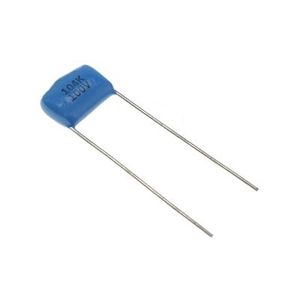 POLYESTER CAPACITOR 100NF 50V 5MM