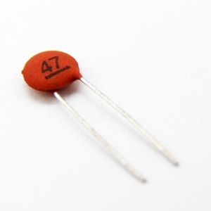 CERAMIC DISC CAPACITOR 47PF 50V