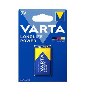 باتری آلکلاین کتابی VARTA وارتا مدل Longlife Power 9V