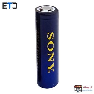 باتری شارژی 18650 سونی 10000 میلی آمپر 4.2 ولت