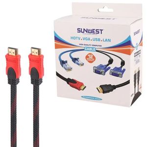 کابل HDMI کنفی سان وست Sunwest طول 15 متر