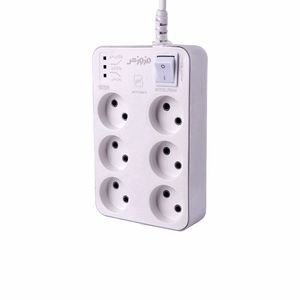 محافظ برق صوتی تصویری 6 خانه فروزش مدل FR600 با کابل 2.8 متری