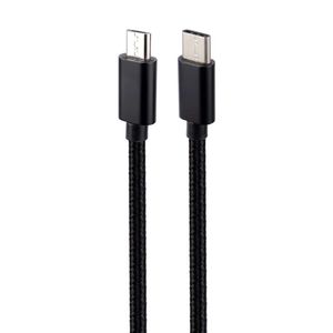 کابل تبدیل فست شارژ Camelion CDC019 Type-C to MicroUSB 2.4A 1m