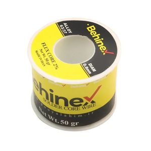 سیم قلع 0.8mm 50gr بهینکس Behinex