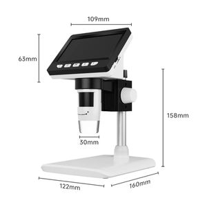 لوپ (میکروسکوپ) دیجیتال INSKOM-307 با نمایشگر  4.3 اینچ