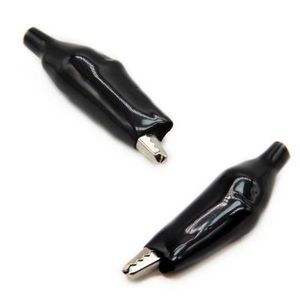LARGE ALLIGATOR CLIP BLACK
