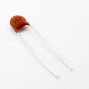 CERAMIC DISC CAPACITOR 1.5NF 50V