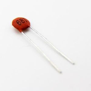 CERAMIC DISC CAPACITOR 680PF 50V