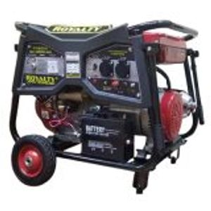 موتور برق رویالیتی 8 کیلووات بنزینی ROYALTY JAPAN  مدل RT14200DXE با چرخ و هندل