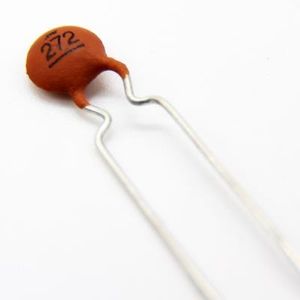 CERAMIC DISC CAPACITOR 2.7NF 50V