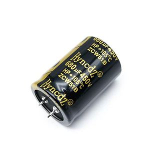 680UF 450V-34*50-105C-BLACK & GOLD