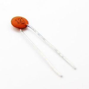 CERAMIC DISC CAPACITOR 120PF 50V