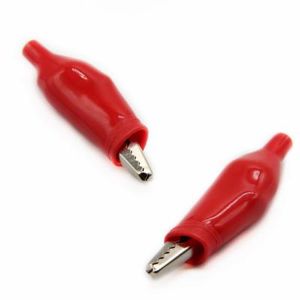 LARGE ALLIGATOR CLIP RED