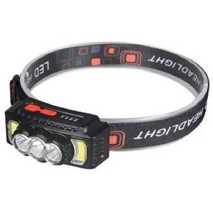 چراغ پیشانی شارژی پنج لامپه مدل HX-810