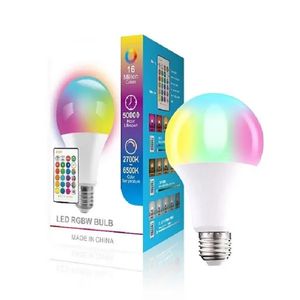 لامپ ال ای دی 18 وات مدل RGB پایه E27