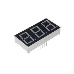 7SEGMENT DISPLAY 3DIGIT COMMON ANODE 19*37 RED
