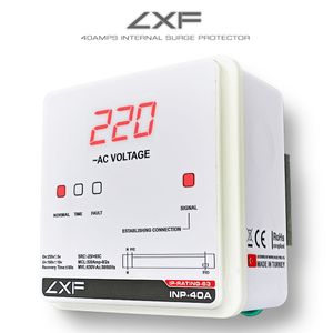 محافظ ولتاژ مرکزی هوشمند ساختمان تکفاز ZXFمدل-INP-40A