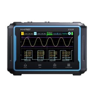 اسیلوسکوپ+مولتی متر+فانکشن ژنراتور دو کاناله تبلتی FNIRSI 2C53P