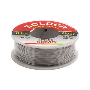 سیم لحیم قطر 0.6 میلیمتر 100 گرم سومو مدل SOMO SM606