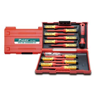 مجموعه 13 عددی پیچ گوشتی فشارقوی پروسکیت Proskit SD-V861