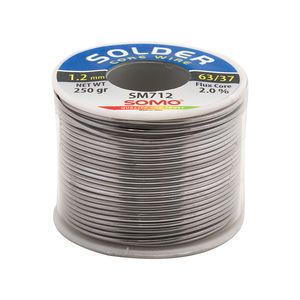 سیم لحیم قطر 1.2 میلیمتر 250 گرم سومو مدل SOMO SM712