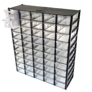 جعبه قطعات 50 کشو (5*10) مشکی