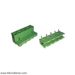 Terminal Block Connector KF2EDG(R)-X-7.62mm-5P Right M&amp;F