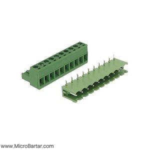 Terminal Block Connector KF2EDG(R)-X-5.08mm-10P Right M&amp;F