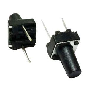 TACT SWITCH 6*6*10 2PIN DIP تکت سوییچ