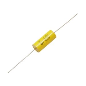 خازن پروپیلن صوتی 2uF / 100V آکسیال