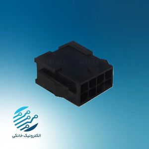 کانکتور مینی ATX نر بین راهی 4*2 (فاقد پین فلزی)