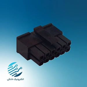 کانکتور مینی ATX ماده 6*2 (فاقد پین فلزی)