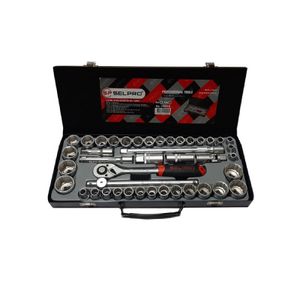 جعبه بکس سلپرو SELPRO ترکیبی میلیمتری 6 پر و 12 پر مدل 74541B تایوانی اصل