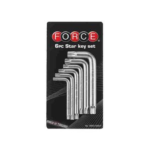 ست 6 عددی آچار آلن ستاره ای فورس مدل 5063 FORCE