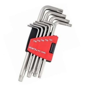 سری 9 عددی آچار ستاره ای بلند فورس مدل FORCE 5098L