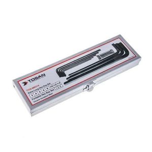آلن جعبه فلزی 14-3+آلن چاقویی 6-1/5 توسن مدل T726-MB314