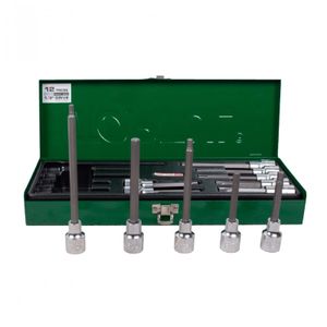 ست سری بکس آلن و ستاره 12 عددی تاپ تول درایو 1/2 اینچ مدل 1202