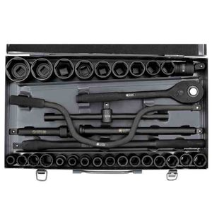 جعبه بکس 32 عددی فشار قوی درایو 1/2 برند داناپلاس مدل D7940
