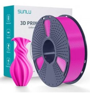 فیلامنت PLA PLUS پلاس برند SUNLU رنگ بنفش ارغوانی 1.75mm