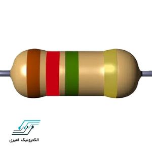 مقاومت 1.2 مگا اهم 3 وات 5 درصد