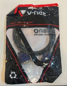 کابل VGA وی نت | طول 1.5 متر | دو سر نری  V-Net