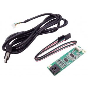 برد تاچ اسکرین مقاومتی 5  پین به همراه کابل | برد USB تاچ مقاومتی 5 سیم و 4 سیم