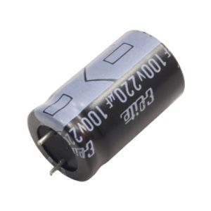 خازن الکترولیتی 220uF / 100V مارک Elite