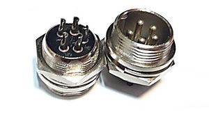 Con-Power-Bulk Head-5Pin-M-PM-S