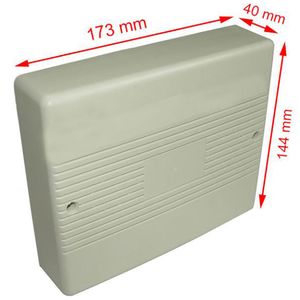 جعبه دیواری چینی به ابعاد 17/3×14/4×4cm کد 28 75