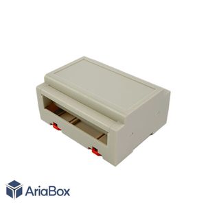 باکس ریلی پلاستیکی استاندارد ABR134-A1 با ابعاد 56×95×120 میلی متر