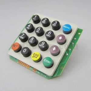 کیپد گرد پلاستیکی جهتدار 4×4 مدل PC6 با ابعاد 78×83 میلی متر